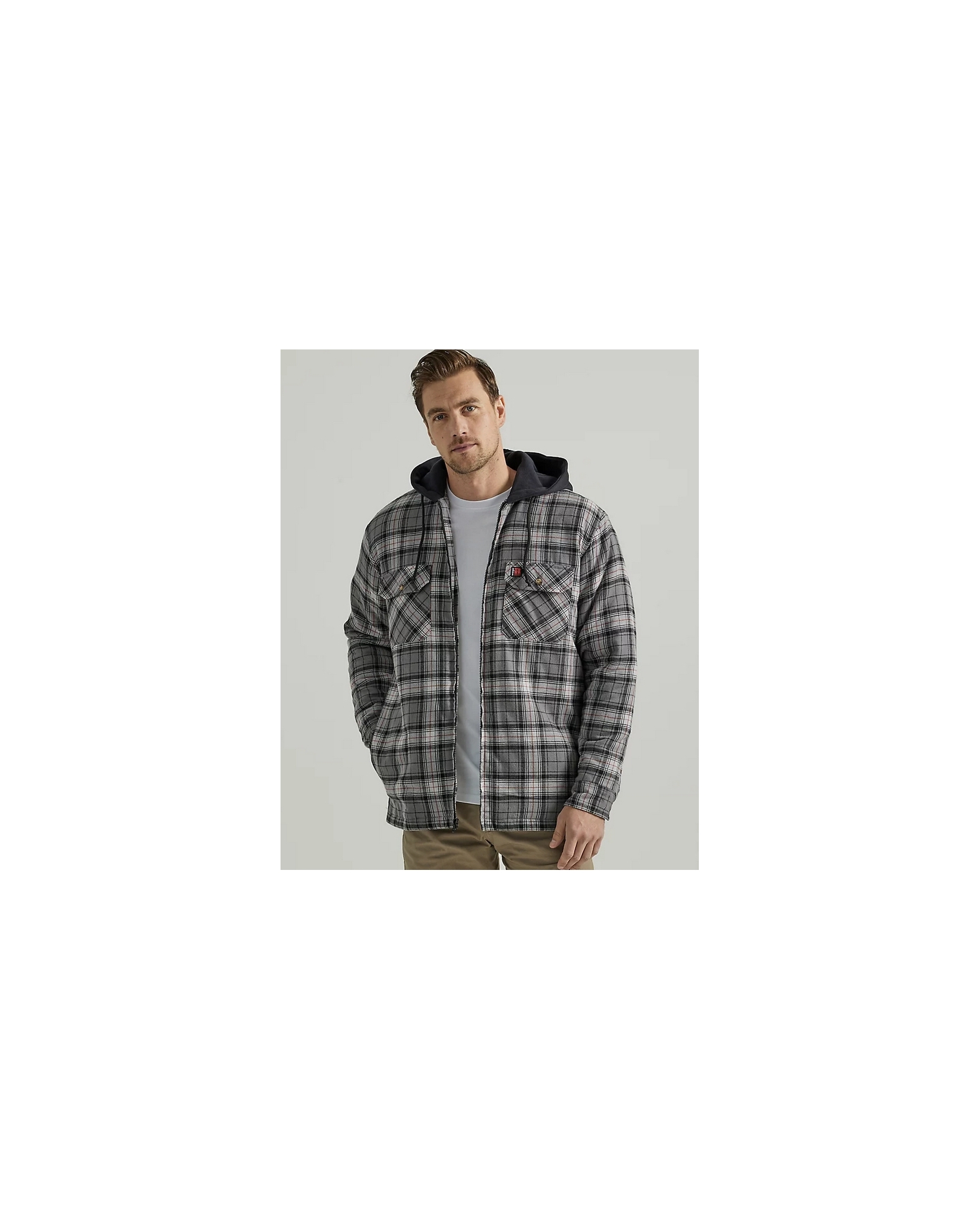 Riggs® Men's Flannel Hooded Jacket - Fort Brands