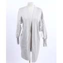 Ladies' Lace Sleeve Cardigan