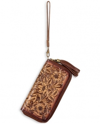 Myra Bag® Magnolia Grove Tooled Wallet