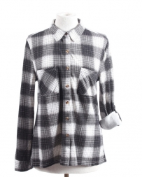 Ladies' Brushed Plaid Shirt