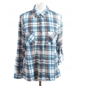 Ladies' Brushed Plaid Shirt