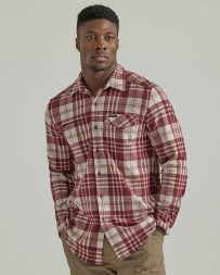 Wrangler® Men's ATG Campsite Plaid Shirt