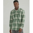 Wrangler® Men's ATG Campsite Plaid Shirt