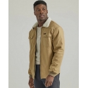 Wrangler® Men's ATG Sherpa Lined Canvas Shirt