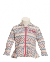 Wrangler® Girls' Inf/Todd Aztec Zip Up Hoodie