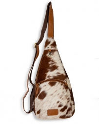 Myra Bag® Ladies' Cullom Trail Hair On Sling Brown