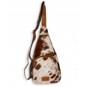 Myra Bag® Ladies' Cullom Trail Hair On Sling Brown