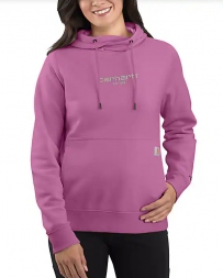 Carhartt® Ladies' Force Lightweight Logo Hoodie