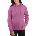 Carhartt® Ladies' Force Lightweight Logo Hoodie