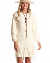 Rock and Roll Cowgirl® Ladies' Fringe Sweater Dress