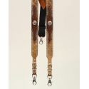 Nocona Belt Co.® Men's Gallus Hair/Star Concho Brown
