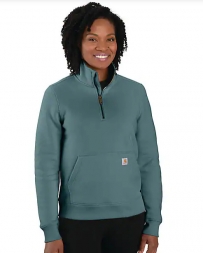 Carhartt® Ladies' Midweight 1/2 Zip Sweatshirt