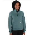 Carhartt® Ladies' Midweight 1/2 Zip Sweatshirt