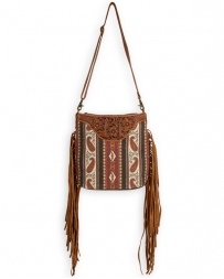Myra Bag® Ladies' Mojave Paisley Fringe Handbag