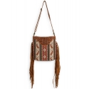 Myra Bag® Ladies' Mojave Paisley Fringe Handbag