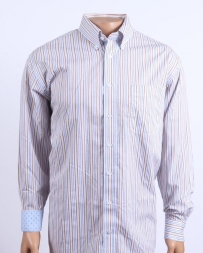 Rough Stock® by Panhandle Slim Men's LS Button Dobby Stripe