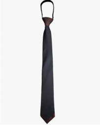 Spear Point® Apparel Men's Zipper Tie Black/Brown