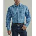 Wrangler® Men's WFS LS Snap Plaid