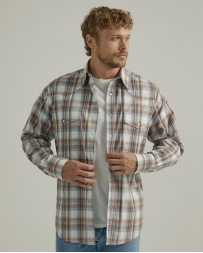 Wrangler® Men's WFS LS Snap Plaid