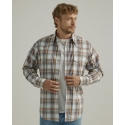 Wrangler® Men's WFS LS Snap Plaid