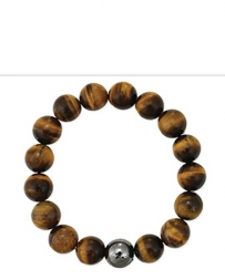 Men's Large Tiger Eye Bracelet