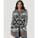 Wrangler® Ladies' Aztec Long Cardigan