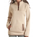 Powder River Outfitters Ladies' Melange Henley Pullover