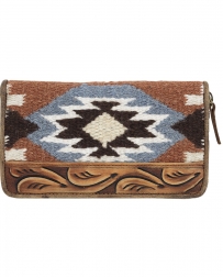 Ariat® Ladies' Tooled Blanket Wallet