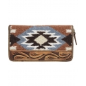 Ariat® Ladies' Tooled Blanket Wallet