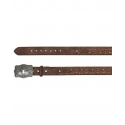 Catchfly® Girls' Copper Lace Belt With Buckle