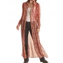 Panhandle® Ladies' Long Sleeve Printed Duster