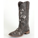 Roper® Ladies' Metallic Silver Inlay Boots