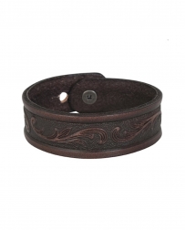 Justin® Boots Ladies' Tooled Leather Bracelet