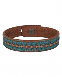 Justin® Boots Ladies' Tooled Leather Bracelet