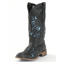 Roper® Ladies' Metallic Blue Inlay Boots