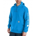 Carhartt® Men's Midweight Sleeve Logo Hoodie
