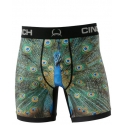 Cinch® Men's 6" Boxer Brief Peacock