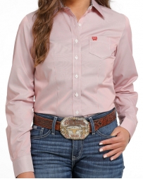 Cinch® Ladies' Stripe LS Performance Shirt