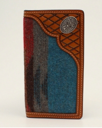 3D Belt Company® Men's Cross Concho Rodeo Wallet