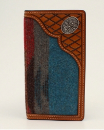 3D Belt Company® Men's Cross Concho Rodeo Wallet