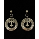 M&F Western Products® Ladies' Cross/Circle Earrings