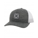 Hooey® Men's Boxy Grey & White Cap