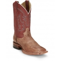 Justin® Boots Men's McLane Tan Smooth Ostrich