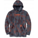 Carhartt® Men's Midweight Camo Logo Hoodie