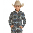 Powder River Outfitters Kids' Fleece Aztec Pullover