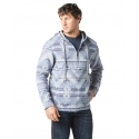 Wrangler® Men's 1/4 Zip Hooded Popover