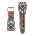 Nocona® Blue Aztec Apple Watch Band