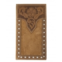 Nocona® Men's Rodeo Roughtout Bucklace Wallet