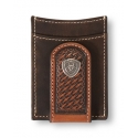 Ariat® Men's Basketweave Money Clip