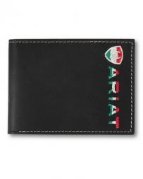 Ariat® Men's Bifold Mexican Flag Wallet
